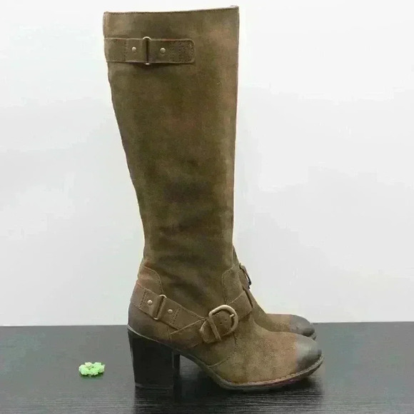 Born Natasha Women’s Distressed Brown Leather Tall - Picture 6 of 10